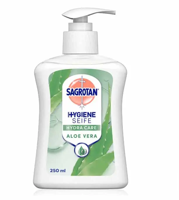 Sagrotan Handseife Aloe Vera Hygienische Flüssigseife 250 ml Seifenspender ab 1,62 € inkl. Prime-Versand