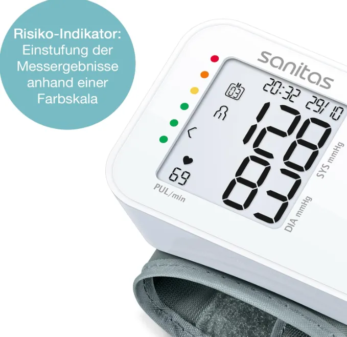 Schnäppchen, Deals und Rabattcodes des Tages - Sanitas SBC 22 Handgelenk-Blutdruckmessgerät