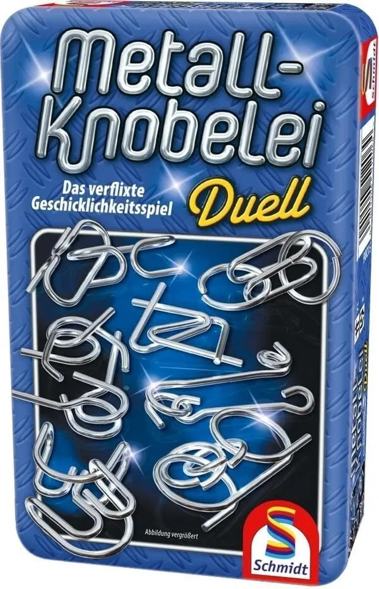 Schmidt Spiele 51206 Metall-Knobelei Duell für 4,99 € inkl. Prime-Versand