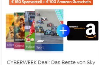 Sky Angebote Jetzt E 100 Amazon Gutschein sichern Sky