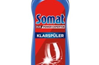 Somat Klarspueler 750 ml Spuelmittel Zusatz mit Extra Trocken Effekt Klarspueler fuer Geschirrspueler verleiht Glaesern und Geschirr Extra Glanz Amazon de Drogerie Koerperpflege