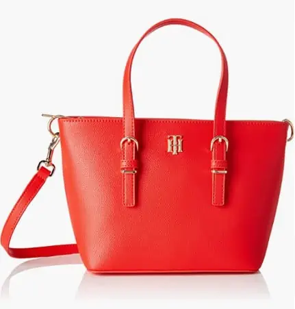 Tommy Hilfiger Small Monogram Logo Tote (AW0AW11351) red für 48,99 € inkl. Prime-Versand (statt 93,00 €)