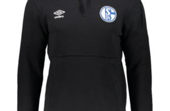 UMBRO FC Schalke 04 Travel Hoodie 21 22 Kinder schwarz mypopupclub