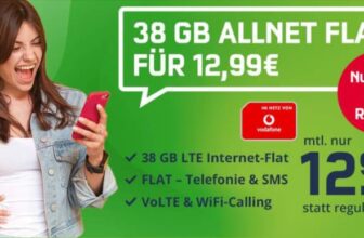 Vodafone Allnet Flat mit GB LTE