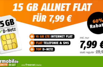 Vodafone Netz GB LTE Tarif von freenet für mtl € mit VoLTE WLAN Call Telefon SMS Flat eSIM keine AG diesmal mit SMS Flat