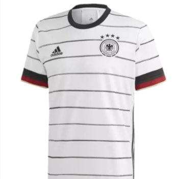 adidas Deutschland Herren Heim Trikot weiss schwarz Fussball Shop