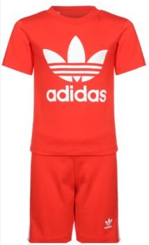 adidas Mini Kit Kleinkinder Set aus T Shirt und Hose