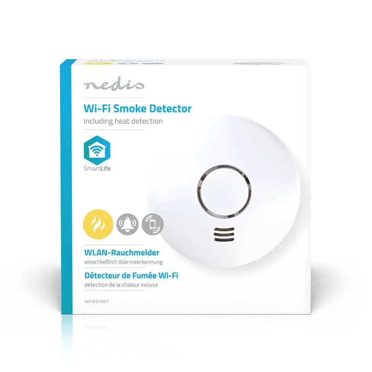 Nedis WLAN Rauchwarnmelder – Smarthome mit Wäremeerkennung für 19,99 € inkl. Versand statt 28,97 €