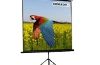 celexon Economy tripod screen Projektionsbildschirm mit Stativ 1 1 voelkner