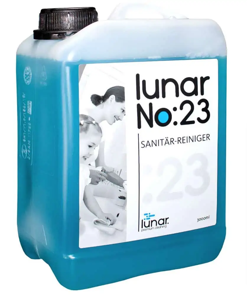 lunar. premium cleaning 3 Liter Profi Sanitärreiniger Konzentrat Kanister für 3,90 € inkl. Prime-Versand (statt 8,00 €)