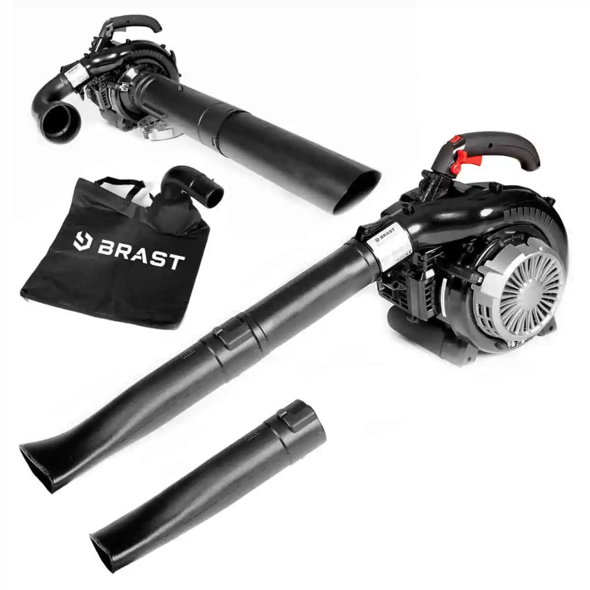 BRAST BRB-LS 3000 – 4-in-1 Benzin Laubbläser + 55 Liter Fangsack für 89,95 € inkl. Versand statt 110,00 €