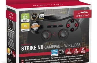 speedlink pc strike nx gamepad wireless sl 650100 bk 01