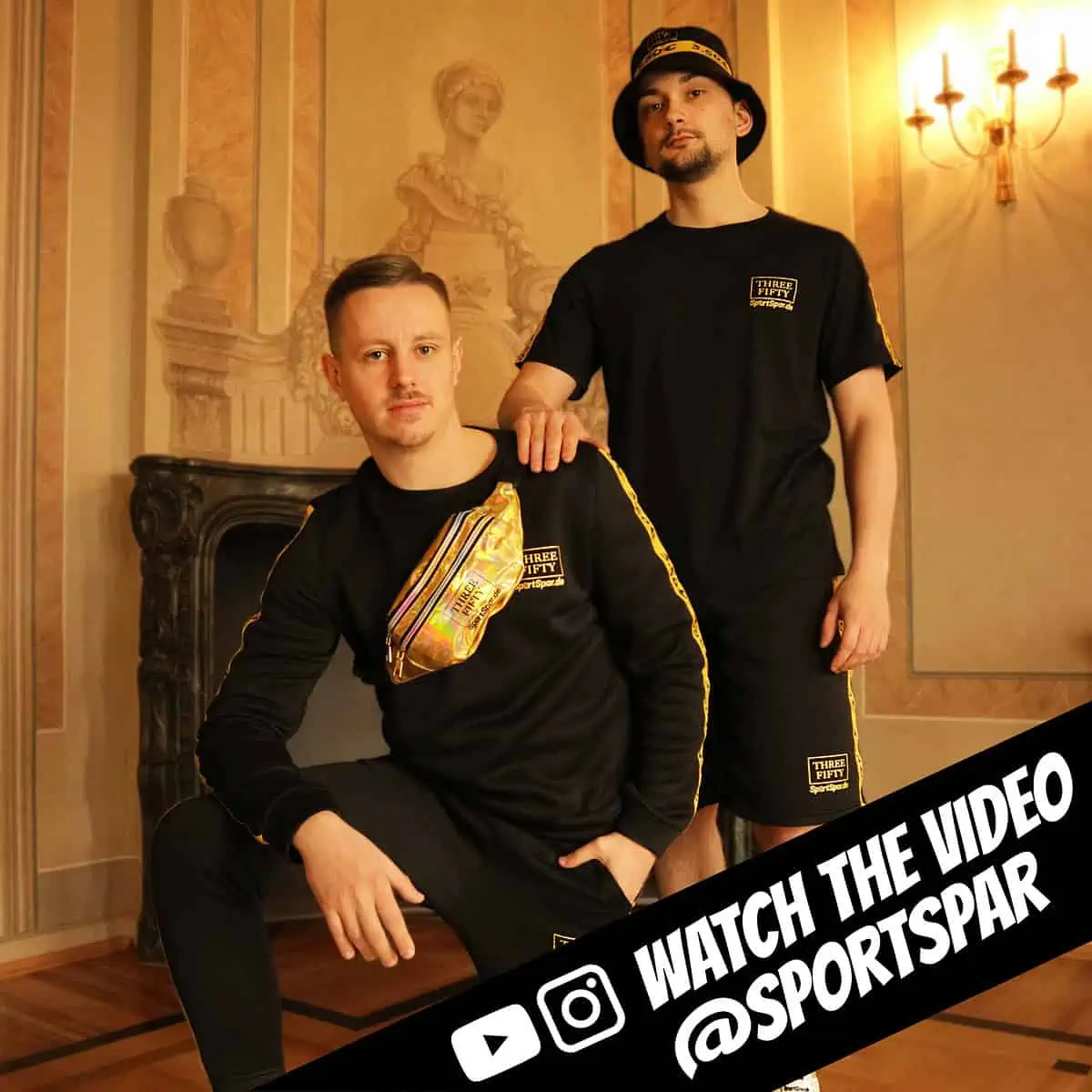 SportSpar Three Fifty Kollektion – Limited Edition für jeweils nur 1,99 € zzgl. Versand. z.B. Shorts, Sweatshirt, Sweat Hose