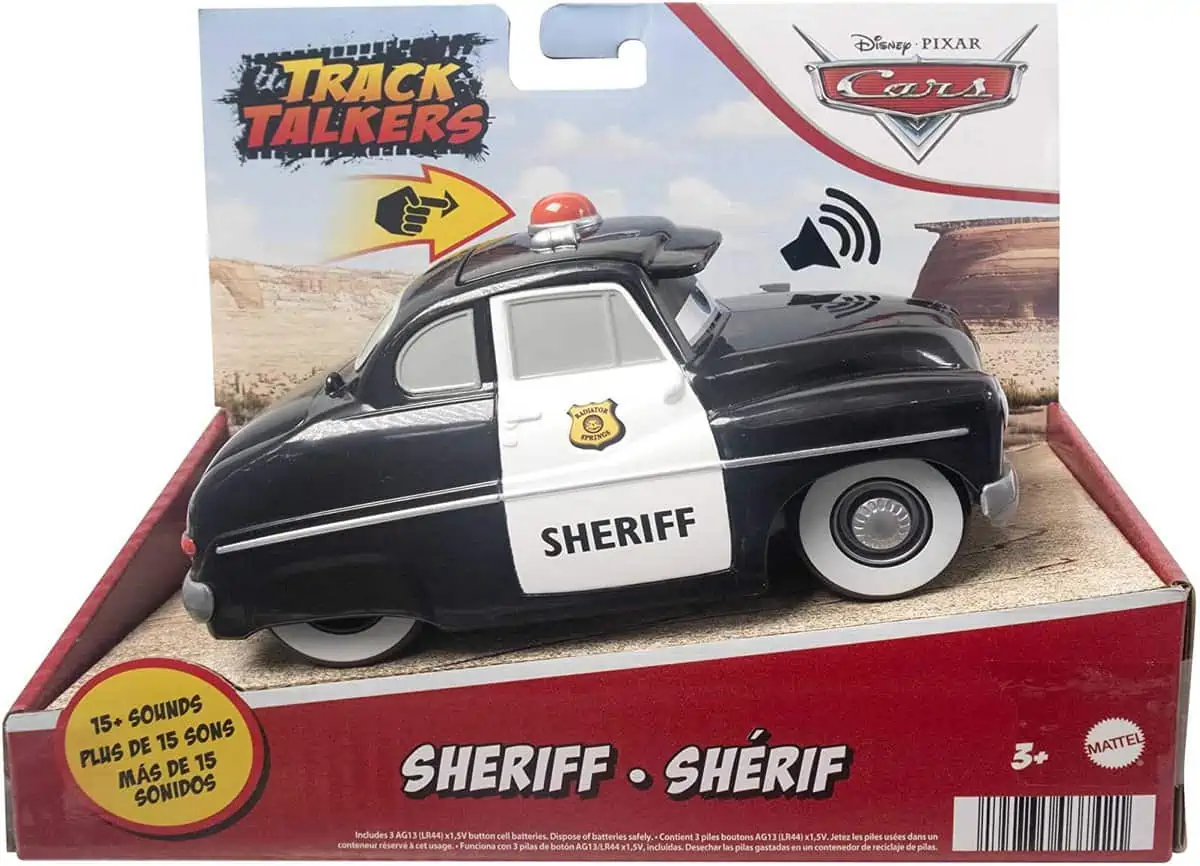 Mattel Disney Pixar Cars Track Talkers Fahrzeuge – Sheriff für 13,02 € inkl. Versand statt 19,51 €