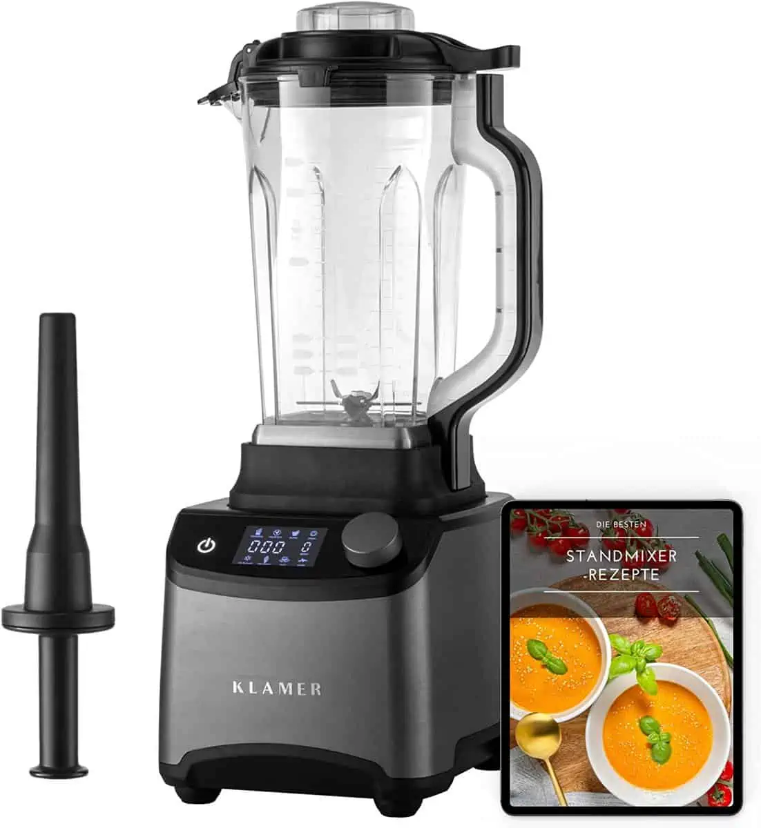 KLAMER Hochleistungsmixer 1800W, 1,75L Standmixer mit Tritan-Mixbehälter für 119,99 € inkl. Versand statt 149,99 €