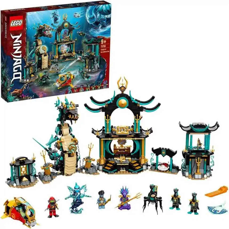 LEGO 71755 NINJAGO Tempel des unendlichen Ozeans – Unterwasser Set für 60,00 € inkl. Versand statt 82,99 €