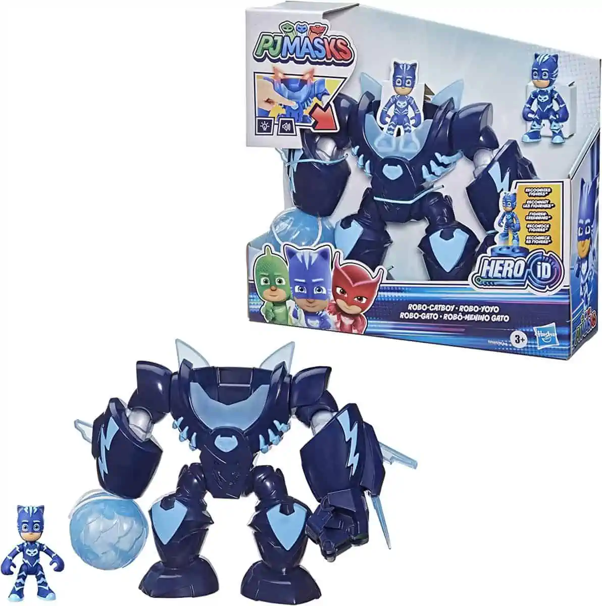 PJ Masks Robo-Catboy Vorschulspielzeug mit Lichtern und Geräuschen für 21,69 € [Prime] statt 35,63 €