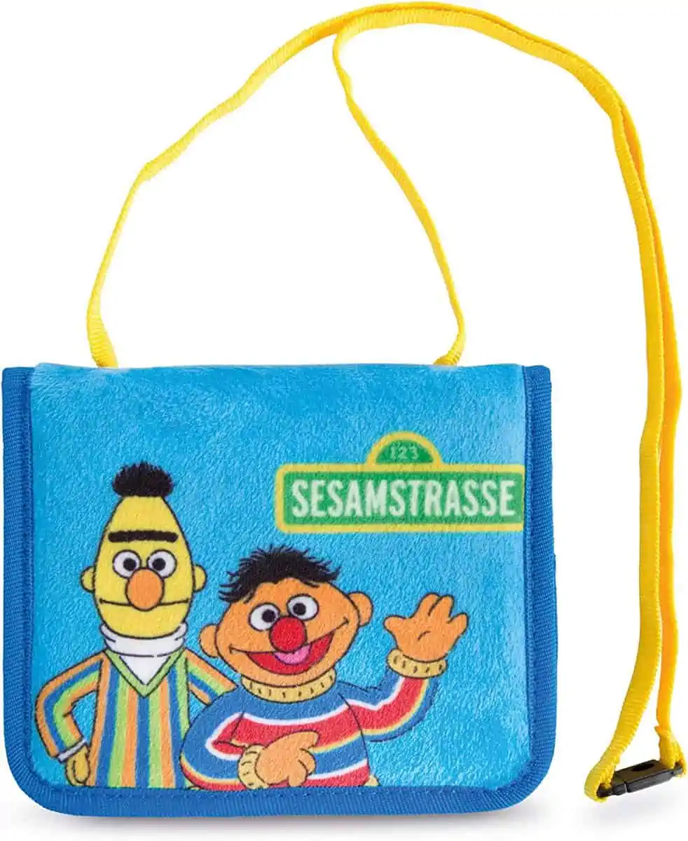 NICI 43516 Brustbeutel Ernie und Bert in Blau für 8,99 € [Prime/ nur noch 9 Stück] statt 11,95 €