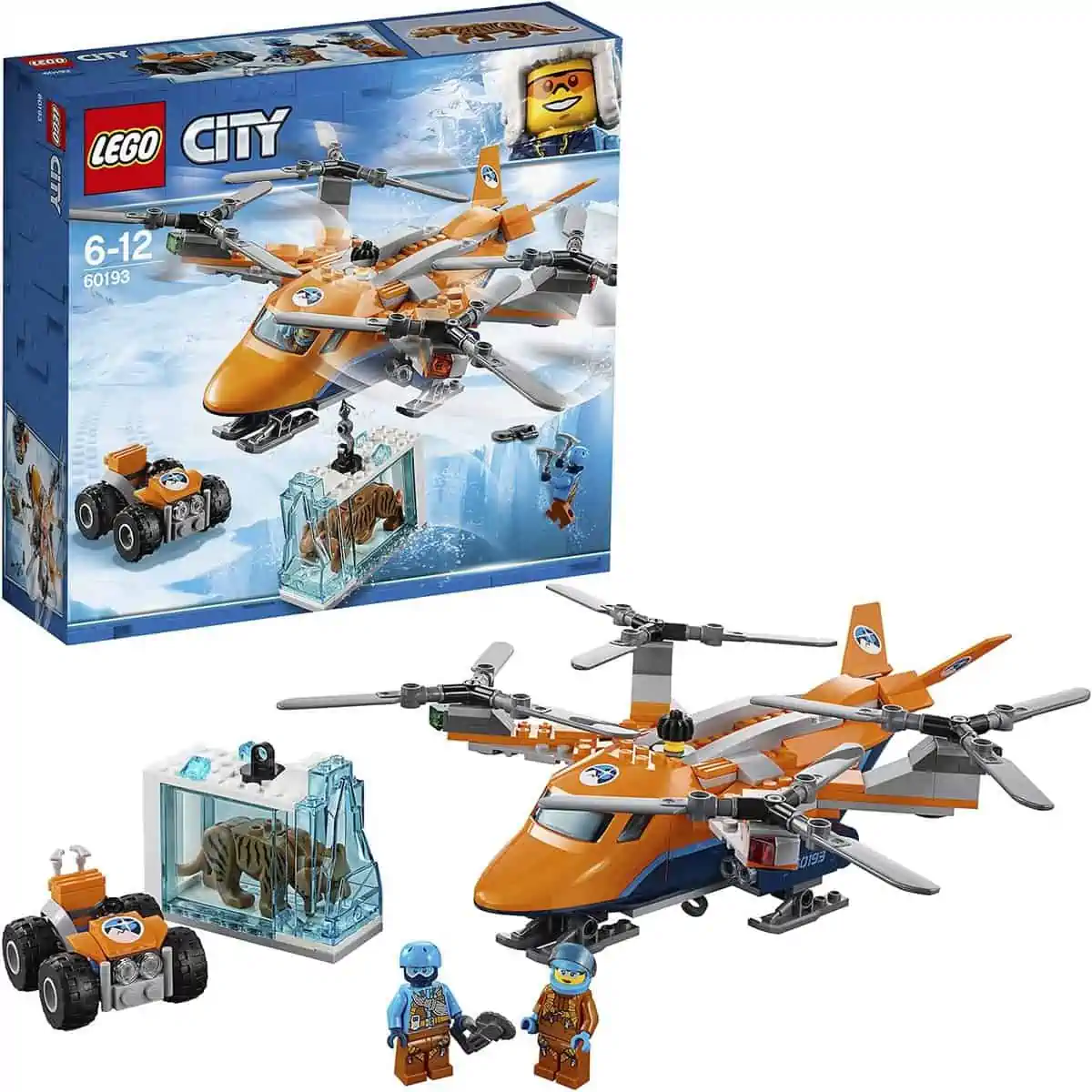 LEGO 60193 City Arctic Expedition Arktis-Frachtflugzeug für 57,99 € inkl. Versand statt 105,94 €