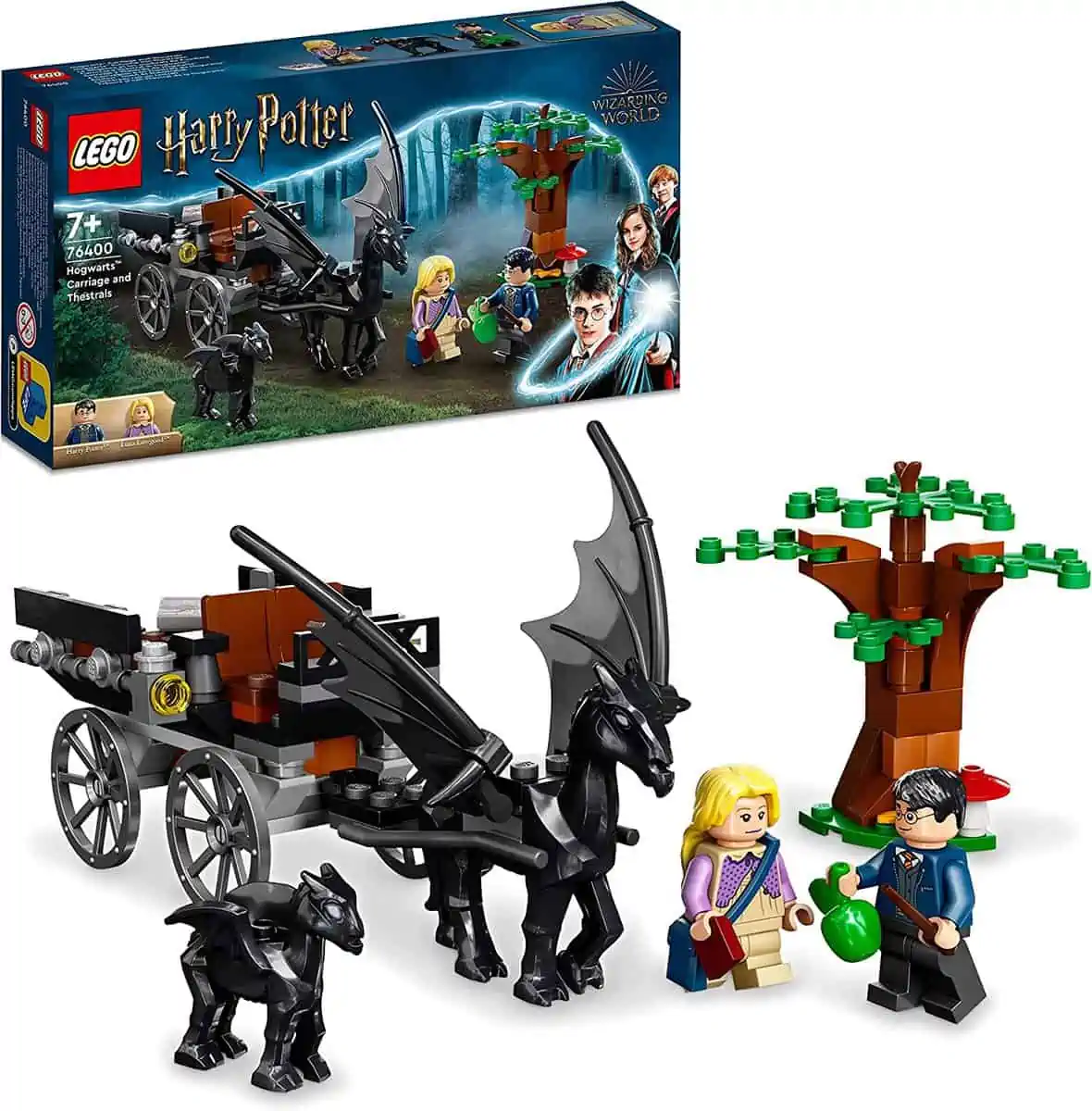 LEGO Harry Potter – Hogwarts Kutsche mit Thestralen (76400) für 12,60 € inkl. Prime-Versand (statt 17,80 €)