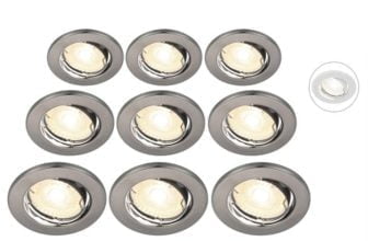 9x Nordlux dimmbarer Canis LED Spot Internets Best Online Offer Daily iBOOD.com