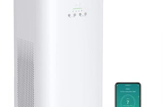 Amazon.de  ACEKOOL Wlan Luftreiniger Raucherzimmer mit H13 Hepa Filter CADR 500m³ h bis zu 150㎡ Woh