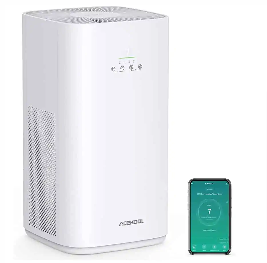 ACEKOOL Wlan Luftreiniger Raucherzimmer mit H13 Hepa Filter für 59,99 € inkl. Prime-Versand (statt 159,99 €)