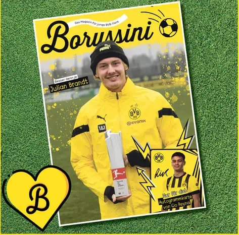 Gratis Ausgabe „Borussini“ das Borussia Dortmund Magazin (selbstkündigend)