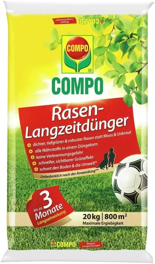 COMPO Rasen-Langzeitdünger 20kg für 37,23 € inkl. Versand
