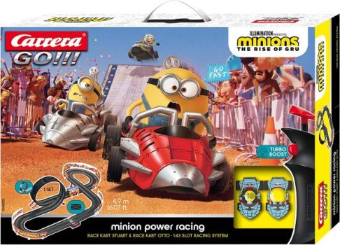 Carrera GO Minion Power Racing Rennstrecken Set e1666182418844