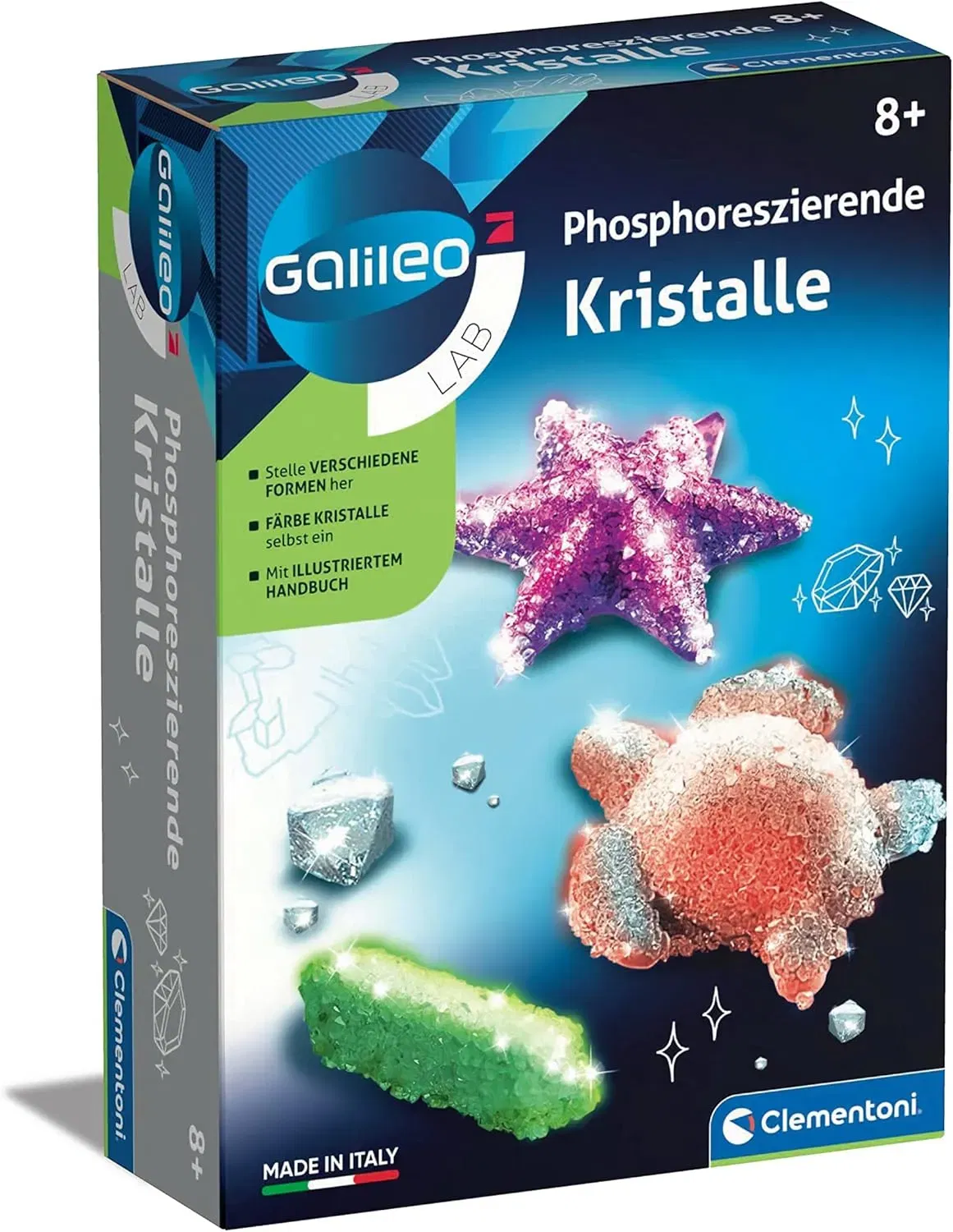 Clementoni Galileo Lab – Phosphoreszierende Kristalle für 4,99 € inkl. Prime-Versand (statt 10,38 €)