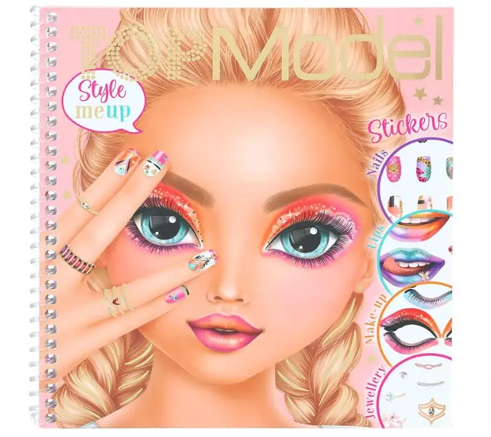 Depesche 11961 TOPModel Dress Me Up Face Beauty Girl – Stickerbuch mit 24 Seiten für 4,95 € inkl. Prime-Versand (statt 7,89 €)