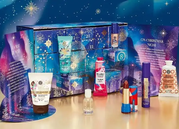 Yves Rocher Adventskalender + Kuscheldecke + Shampoo + Gratis Probe für 39,92 €