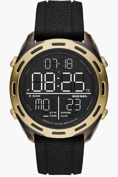 Diesel Herren Crusher Digital 46 mm Gehäusegrösse Nylonuhr   Amazon.de  Fashion