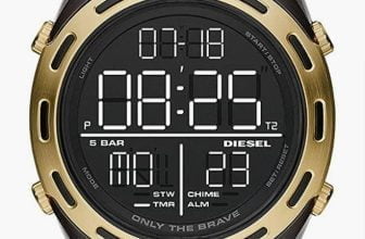 Diesel Herren Crusher Digital 46 mm Gehäusegrösse Nylonuhr   Amazon.de  Fashion