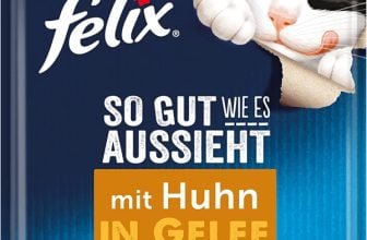 FELIX So gut wie es aussieht Katzenfutter nass in Gelee mit Huhn e1665469943711