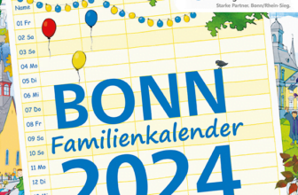 Familienkalender SWB Energie und Wasser Stadtwerke Bonn