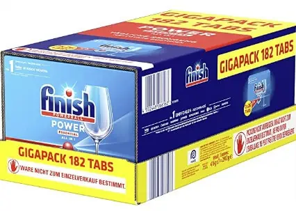 182 Finish Power Essential All in 1 Spülmaschinentabs ab 19,32 € (Prime)