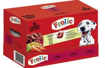 Frolic Hundefutter Trockenfutter mit Rind Karotten und Getreide 1 Karton 1 x 75kg   Amazon.de