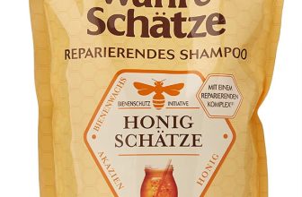 Garnier Shampoo Honig Schätze Nachfüllpack pflegt strapaziertes Haar reparierend mit Akazien Honi