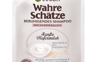 Garnier Shampoo Sanfte Hafermilch Nachfüllpack beruhigend für empfindliches Haar geeignet mit sei