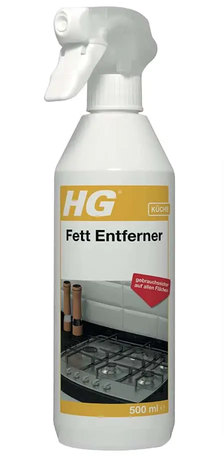 HG Fett-Entferner, Einfacher & starker Küchenreiniger, Mehrzweckreiniger für jede Oberfläche, – Entfernt Fett & Öl mühelos – 3×500 ml Spray ab 4,74 € inkl. Prime-Versand (statt 17,85 €)