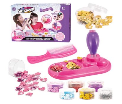 Hair Bedazzler Kit mit 420 EdelsteinenBling Hair Gems MachineDIY Magic Hair Styling ToolsBling Gl