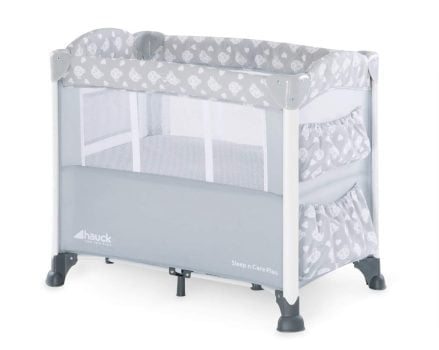 Hauck Beistellbett Sleep N Care Plus   Reisebett für Babys ab Geburt bis 9 kg   absenkbares Seitente