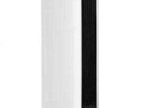 Hightower Heat Keramik Saeulenheizluefter 2200W Thermostat 49°C weiss