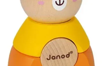 Janod - Stehaufbär aus Massivholz