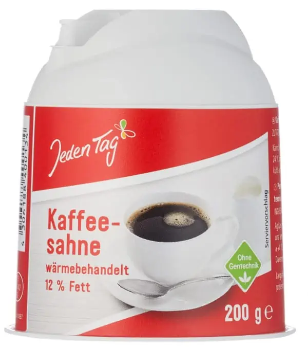 Jeden Tag Kondensmilch 12%, 200 g ab 0,49 € inkl. Prime-Versand