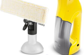 Kärcher WV Plus Fenstersauger + Sprühflasche + Mikrofaserbezug +Fensterreiniger Konzentrat ml