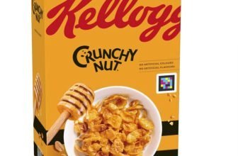Kelloggs Crunchy Nut Cerealien   Crunchy Cornflakes   Einzelpackung 1 x 720g   Amazon.de  Lebensm