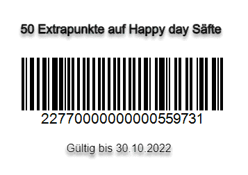 Rewe/ Payback: Rauch happy day Säfte effektiv 0,89 €